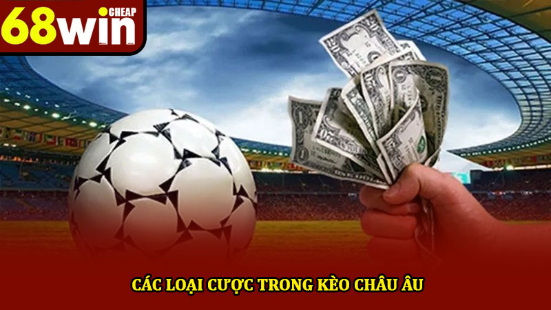 Cách chơi kèo châu Âu - Hướng dẫn chi tiết cho người mới 2 Các loại cược trong kèo châu Âu