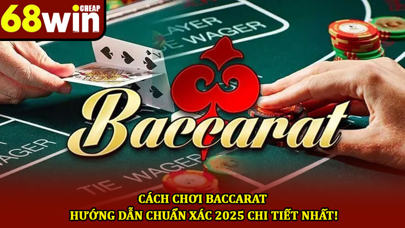 Game bài baccarat - Hướng dẫn chuẩn xác 2025 chi tiết nhất! 1 Cách chơi baccarat - Hướng dẫn chuẩn xác 2025 chi tiết nhất!