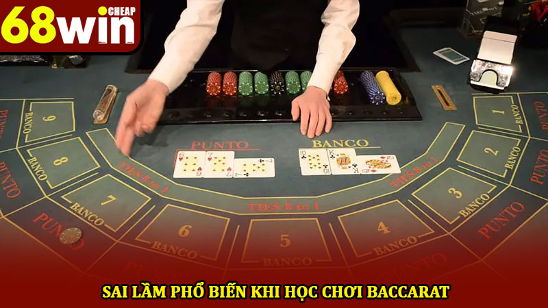 Game bài baccarat - Hướng dẫn chuẩn xác 2025 chi tiết nhất! 4 Sai lầm phổ biến khi học chơi baccarat